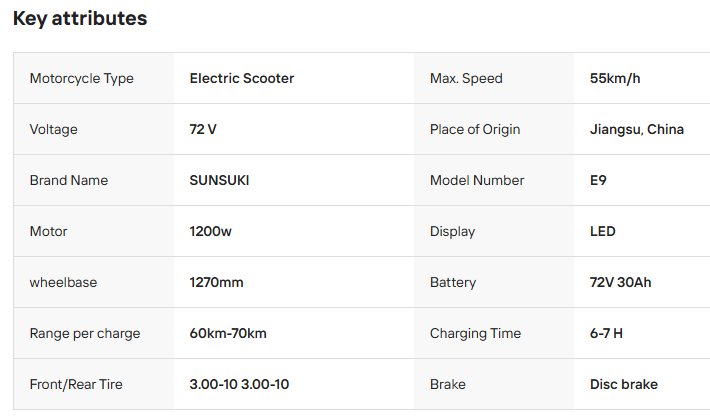 Factory Direct Sales of New 1200W Motor Electric Motorcycles and 72V Adult Electric Motorcycles
