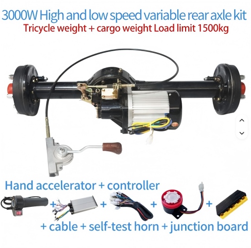 A Complete Set of Accessories for Electric Vehicles Made in China