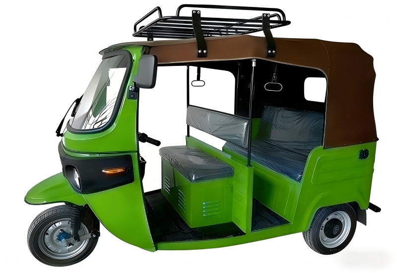 Sturdy Passenger Tricycle for Safe and Efficient Urban Mobility