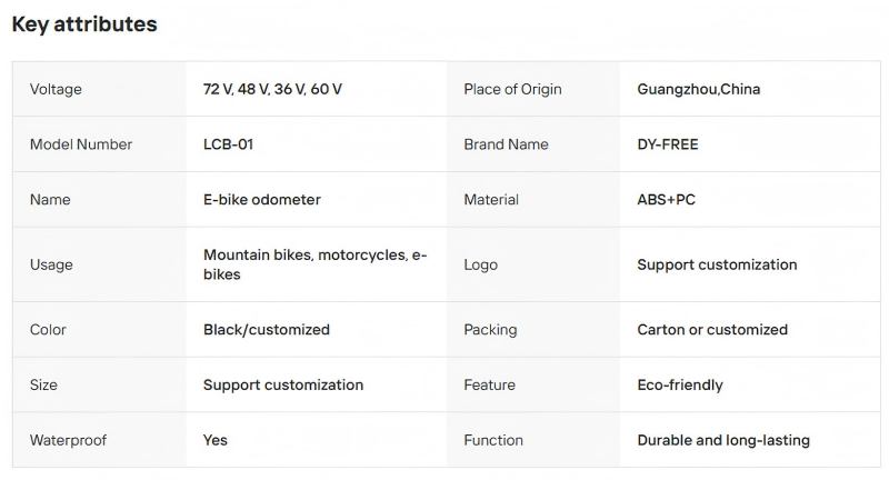 48V 60V 72V Electric Scooter Speed Gauge Power Digital LED Motorcycle Display Speedometer