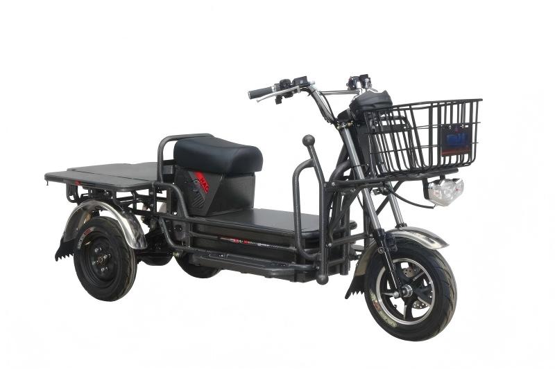 2026 New Model High Quality 3 Wheels 3 Speed Brushless Motor Electric Cargo Tricycle for Four People