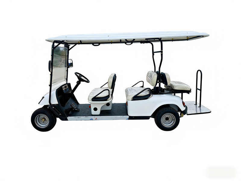 Super Star 4-Seater Electric Golf Cart for Sightseeing & Transportation