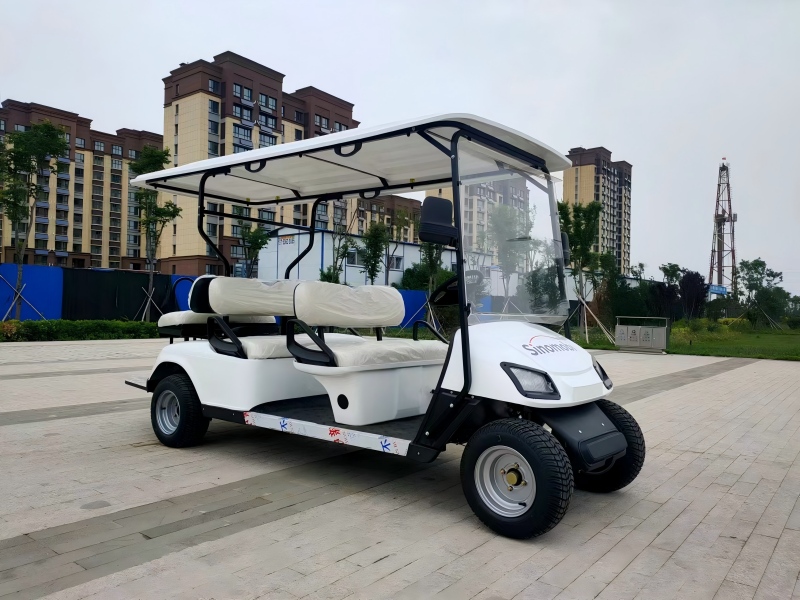 Super Star 4-Seater Electric Golf Cart for Sightseeing & Transportation