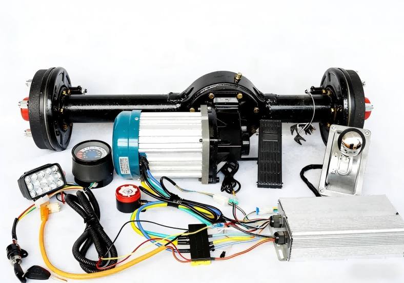 A Complete Set of Accessories for Electric Vehicles Made in China