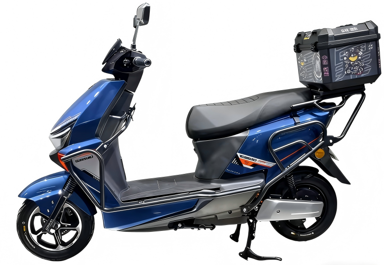 Factory Direct ODM OEM Electric Scooter Long-distance with Cargo Box Electric Motorcycle 